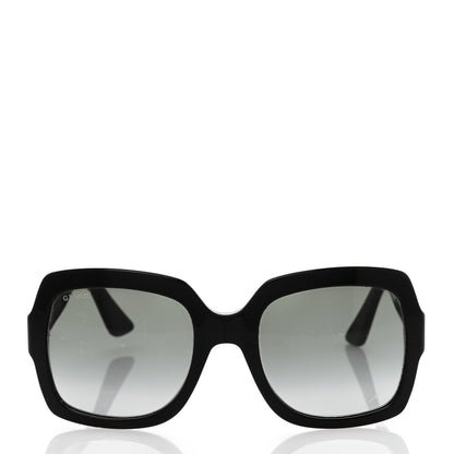 Gucci Acetate Square Frame Sunglasses GG0036S Black 2 of 8