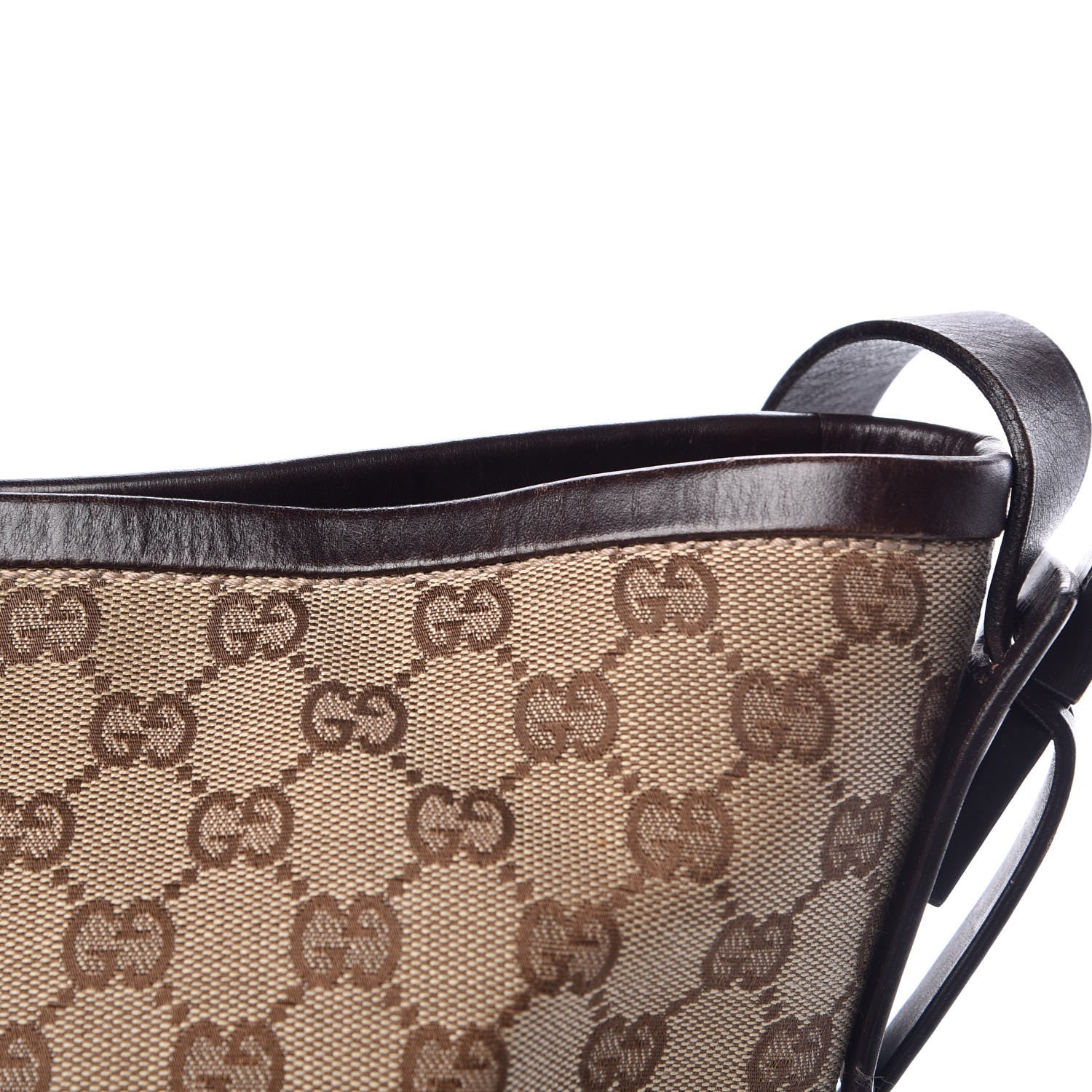 Gucci Monogram Bucket Messenger Dark Brown 8 of 15
