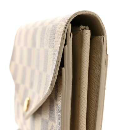 Louis Vuitton Damier Azur Sarah Wallet NM 8 of 14