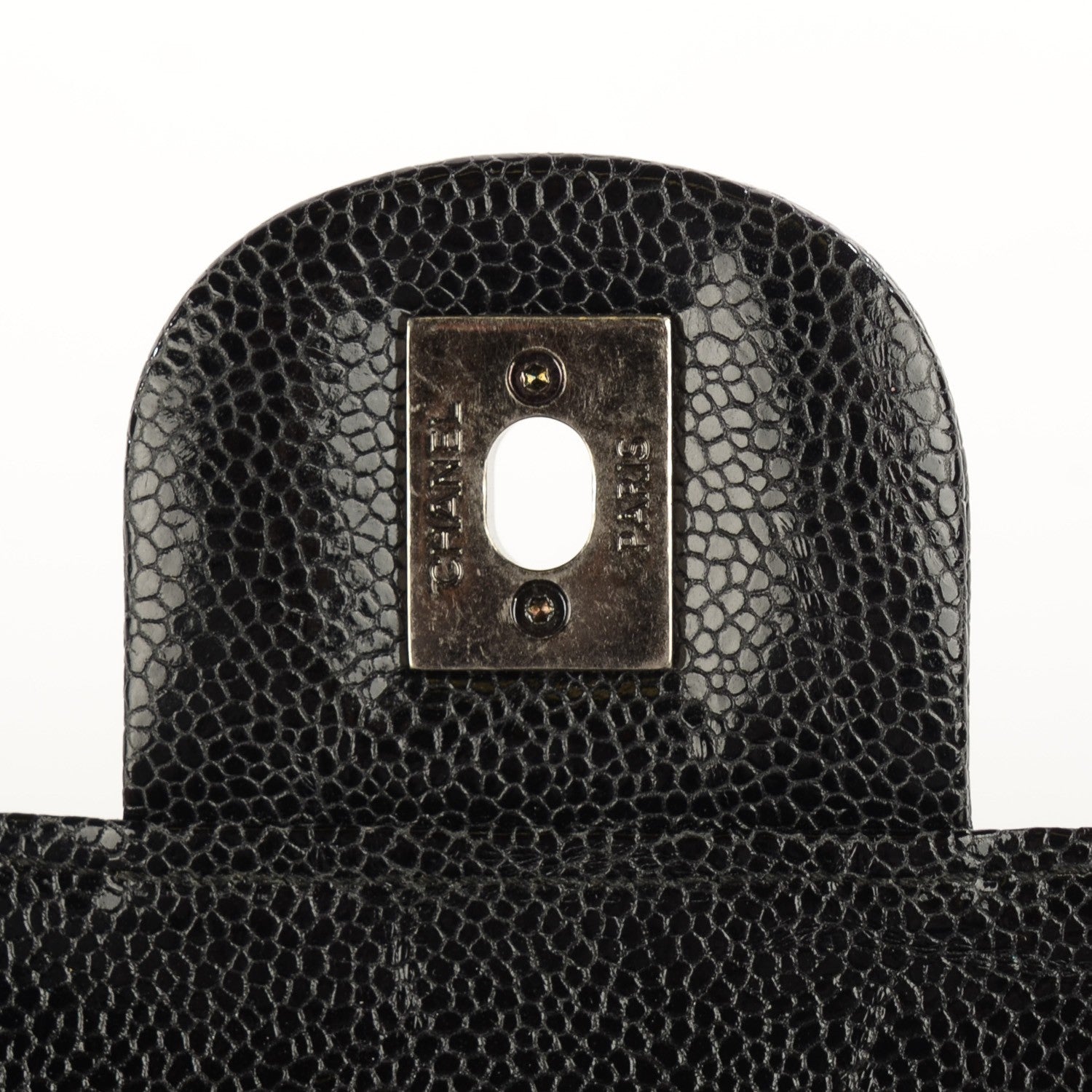 Chanel Crumpled Grained Calfskin Medium CC Crave Flap Black 9 of 9