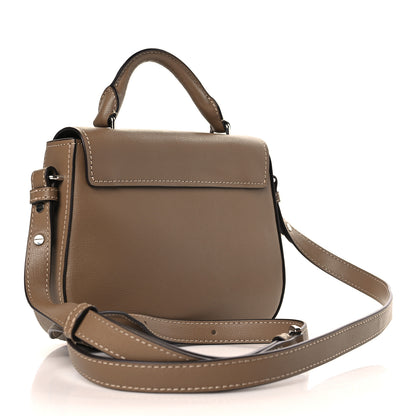 Marc Jacobs MARC JACOBS Calfskin Mini Rider Top Handle Brown 3 of 8