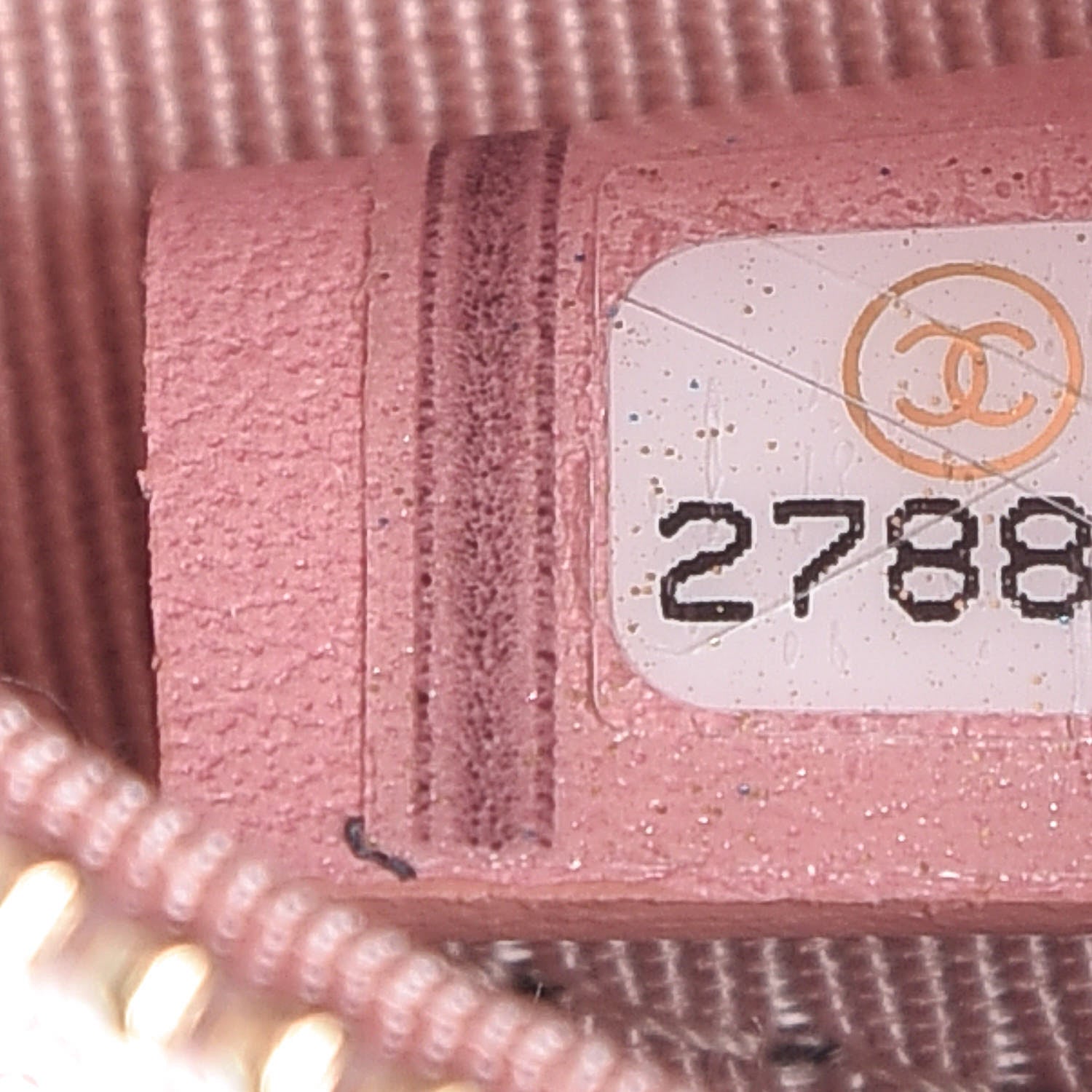 Chanel Iridescent Caviar Quilted Round Clutch With Chain Pink 7 of 8