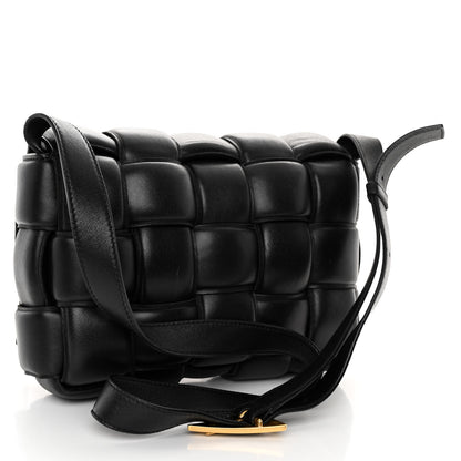 Bottega Veneta Nappa Maxi Intrecciato Padded Cassette Crossbody Bag Black 3 of 9