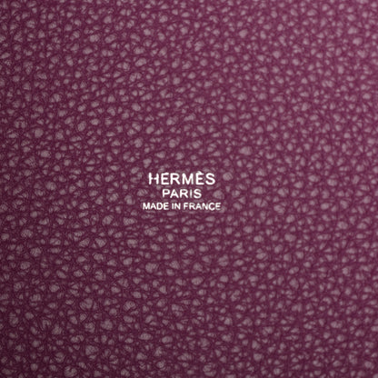 Hermes Taurillon Maurice Picotin Lock 18 PM Anemone 6 of 11