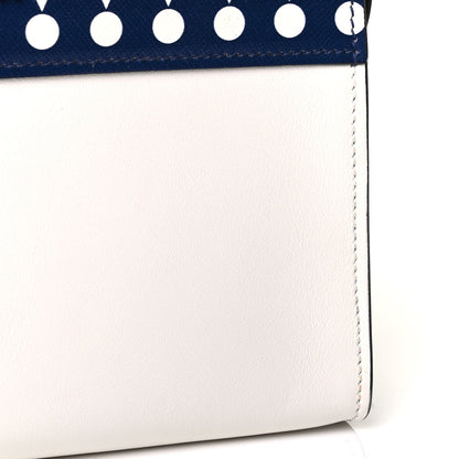 Prada City Calf Saffiano Greche Shoulder Bag White Viola 6 of 6