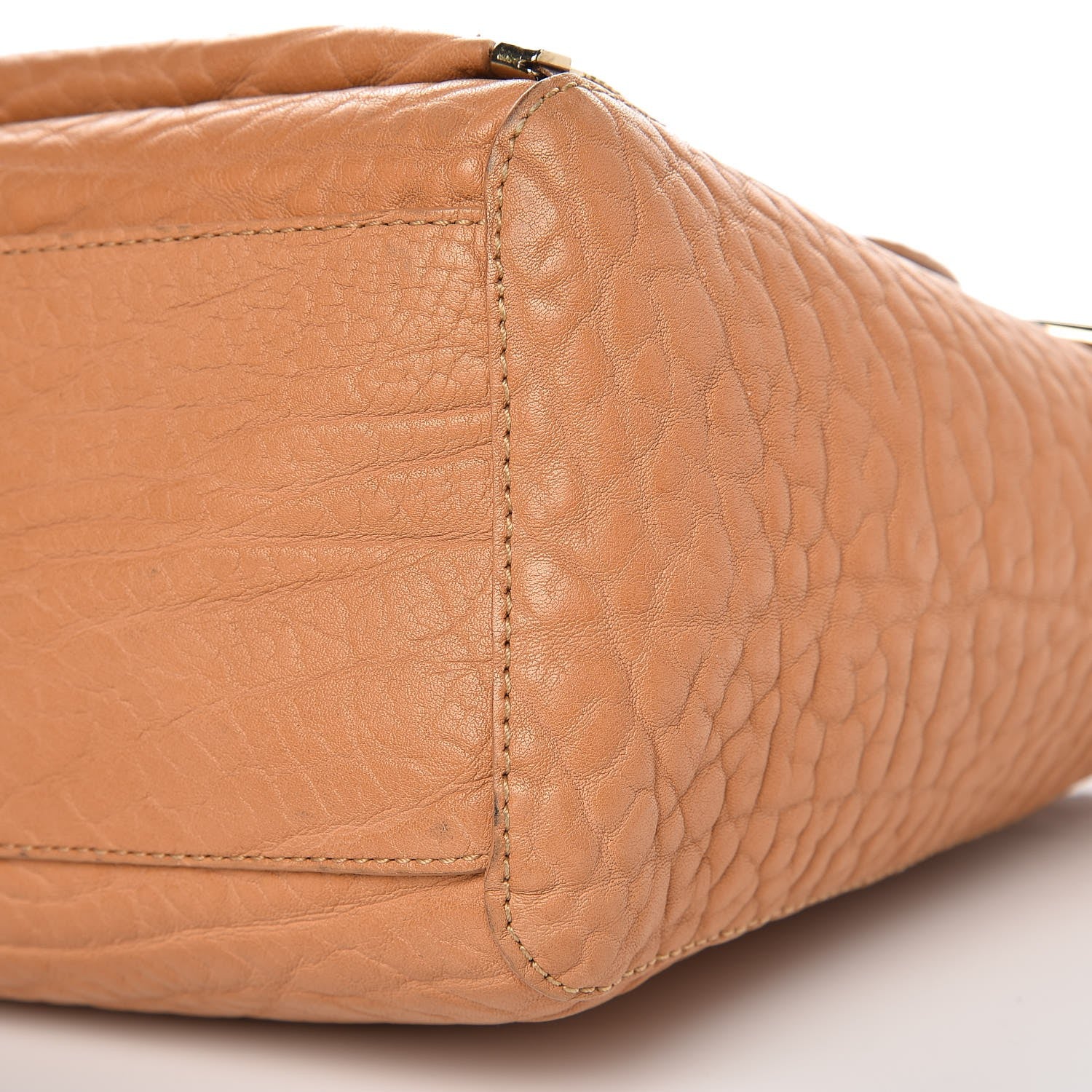 Mulberry Shrunken Calf Small Willow Tote Ginger 10 of 15