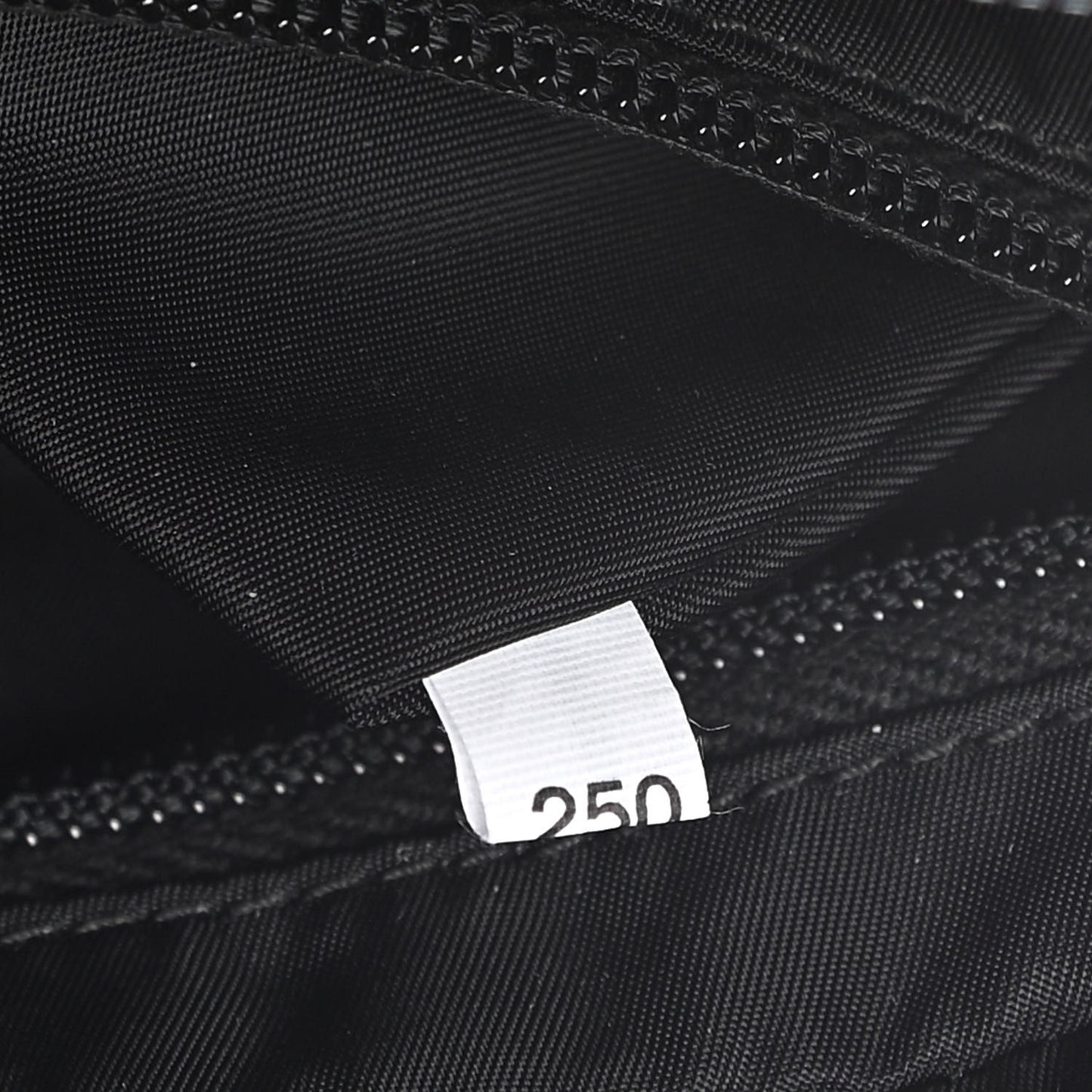 Tessuto Nylon Saffiano Belt Bag Black