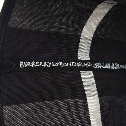 Burberry Coated Canvas Medium Reversible Doodle Tote Black 9 of 12