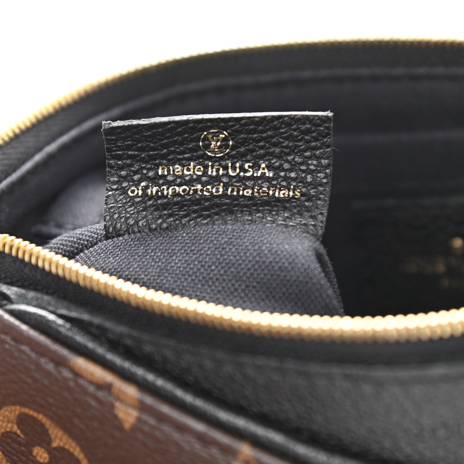 Louis Vuitton Monogram Pallas Clutch Black 7 of 12