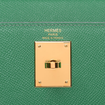 Hermes Epsom Kelly Sellier 28 Cactus 8 of 32