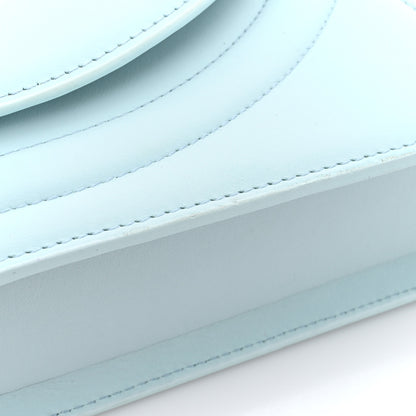 Jacquemus Calfskin Le Sac Rond Pale Blue 10 of 13