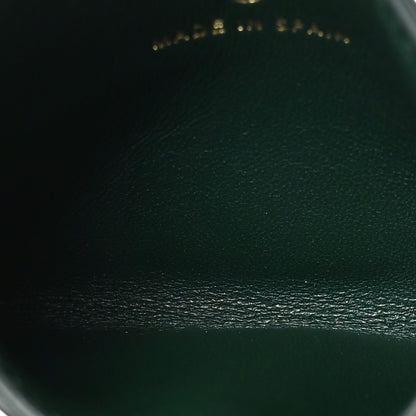 Chanel Calfskin Crocodile Embossed Crococo Card Holder Emerald 5 of 8