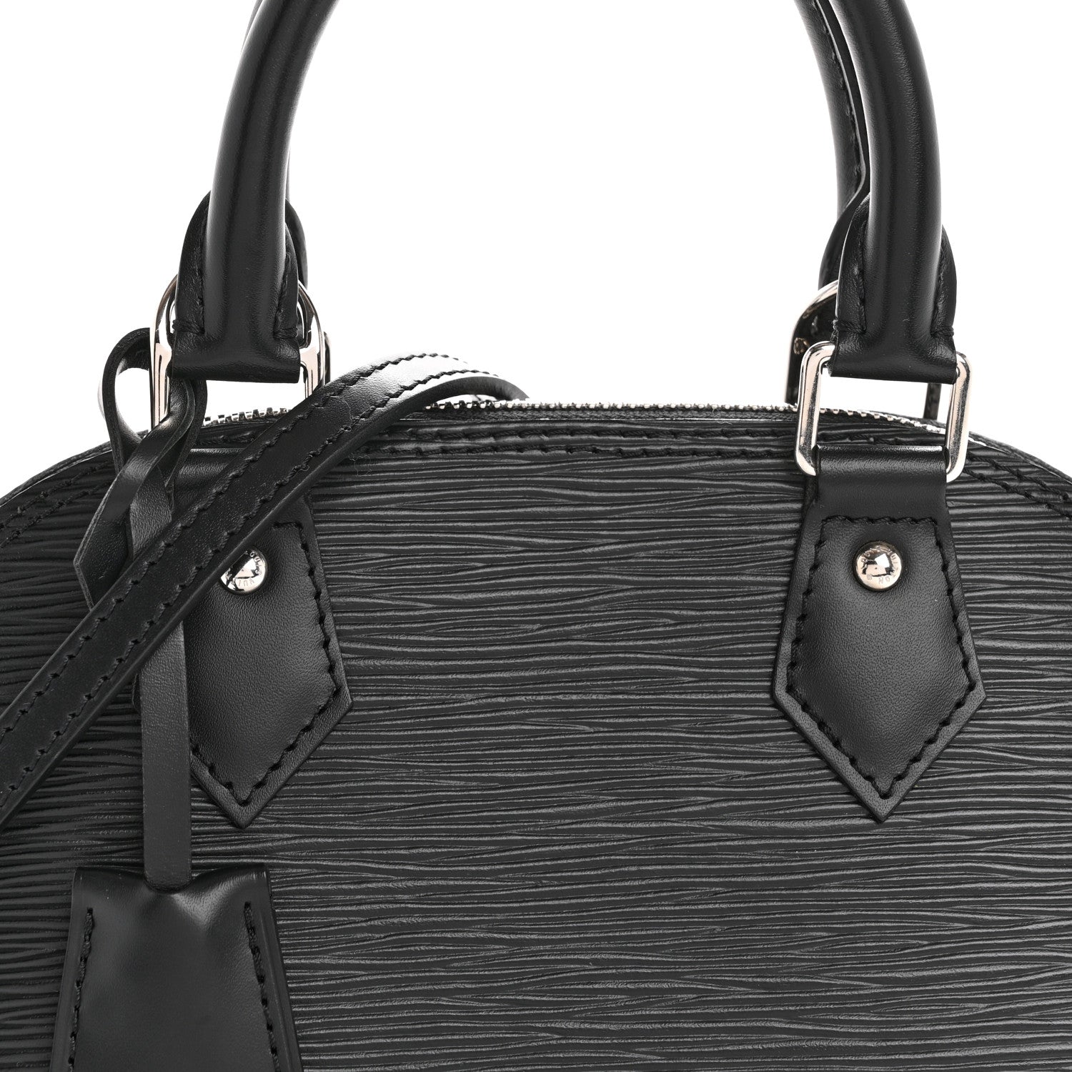 Louis Vuitton Epi Alma BB Black 7 of 10