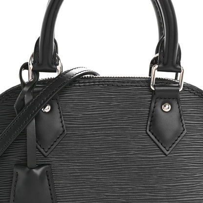 Louis Vuitton Epi Alma BB Black 7 of 10