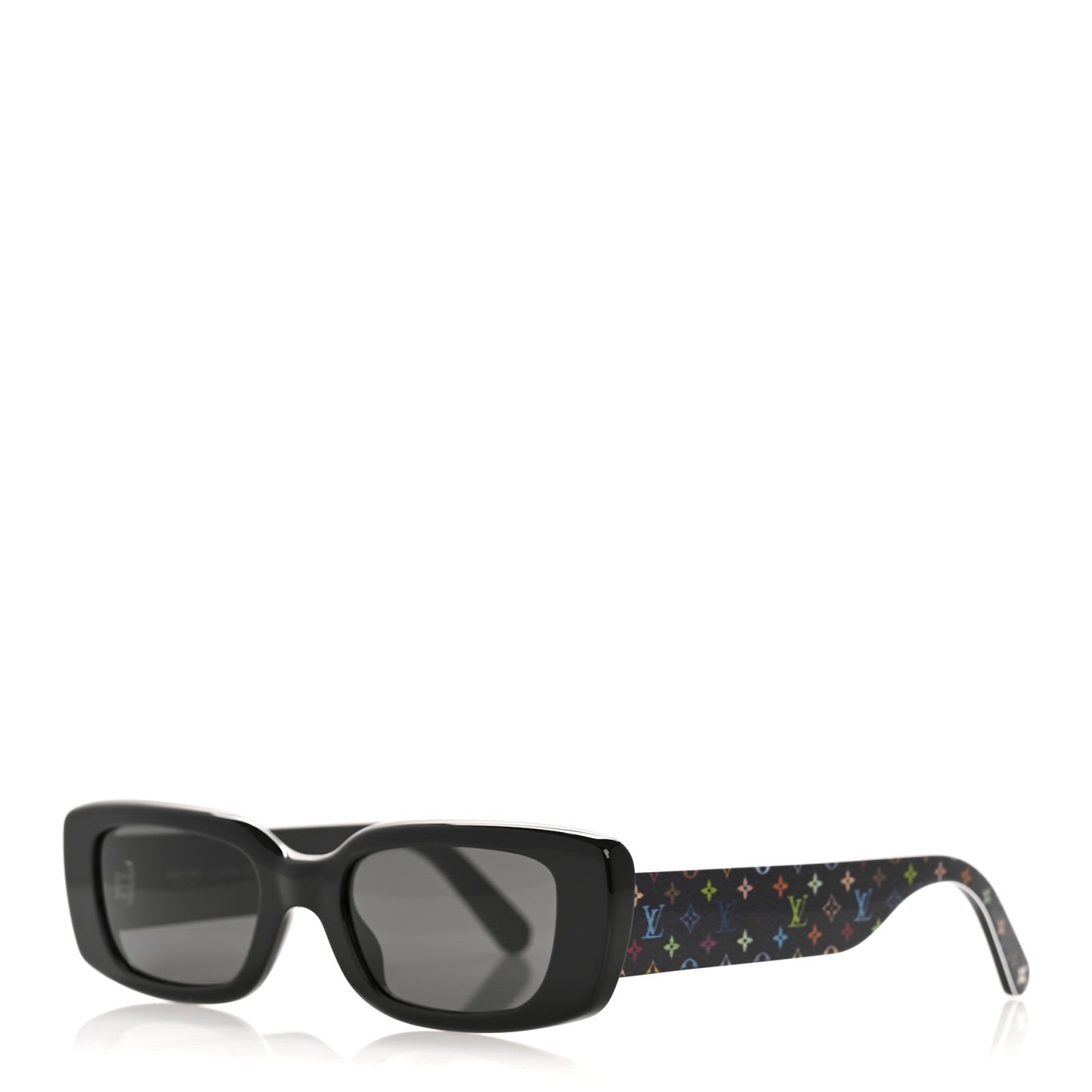 LV X TM Acetate Monogram Multicolor Sunglasses Z2709W Black