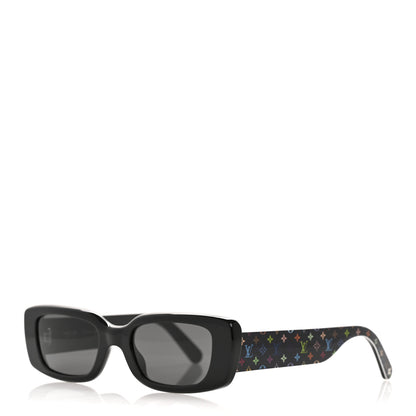 Louis Vuitton LV X TM Acetate Monogram Multicolor Sunglasses Z2709W Black 1 of 8