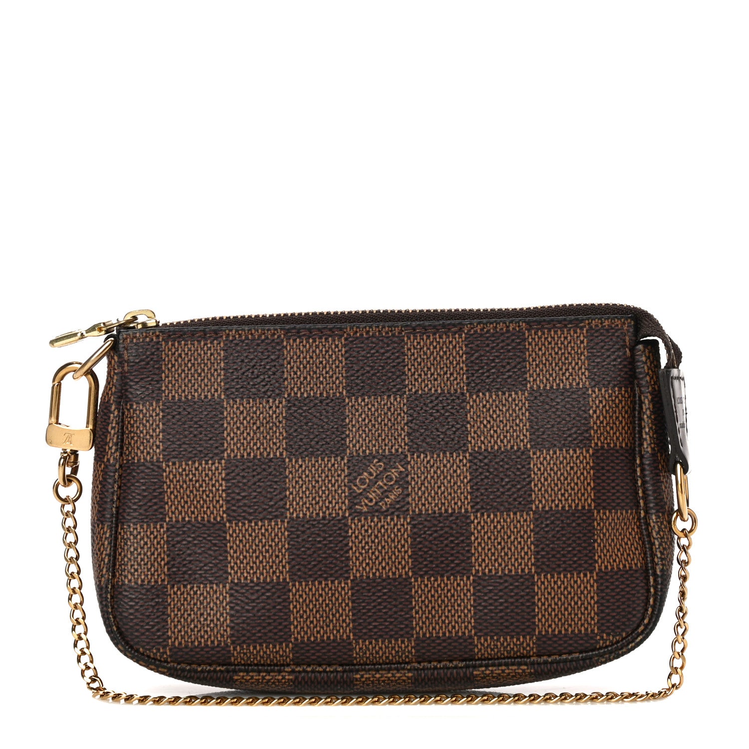 Louis Vuitton Damier Ebene Mini Pochette Accessories 1 of 11