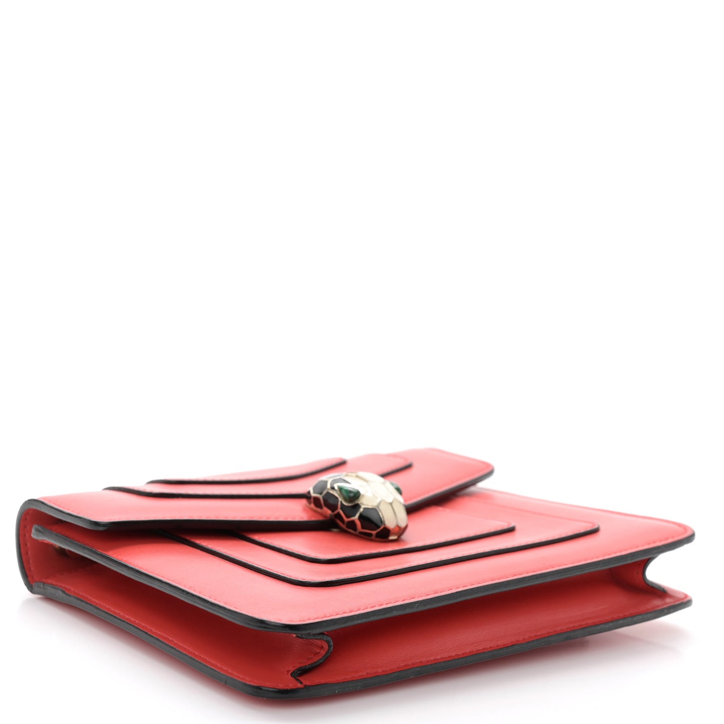 Calfskin Serpenti Forever Crossbody Bag Red