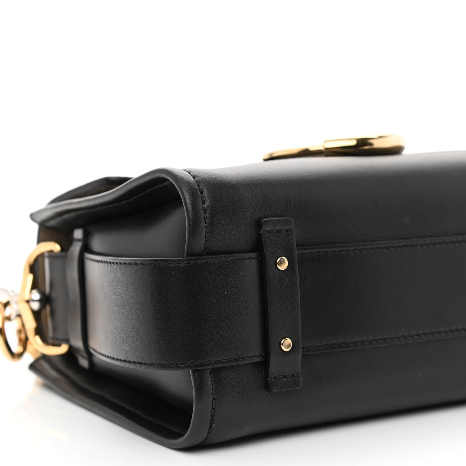 Chloe Calfskin Mini Tess Day Bag Black 8 of 9
