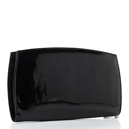 Chanel Patent Trousse Maquil Wallet Black 2 of 7
