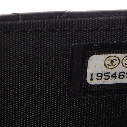 Chanel Calfskin Quilted Boy Wallet On Chain WOC Black 7 of 8