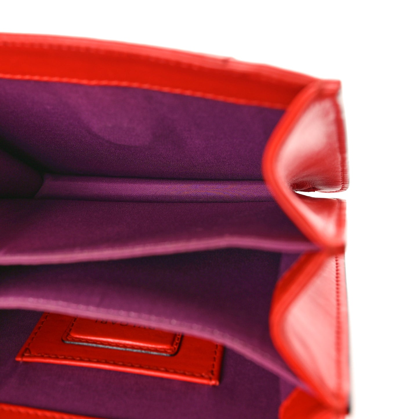 Calfskin Serpenti Forever Top Handle Red
