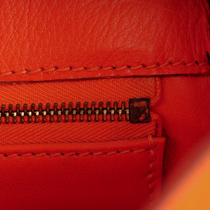 Hermes Veau Gulliver Kelly Retourne 35 Orange 11 of 31