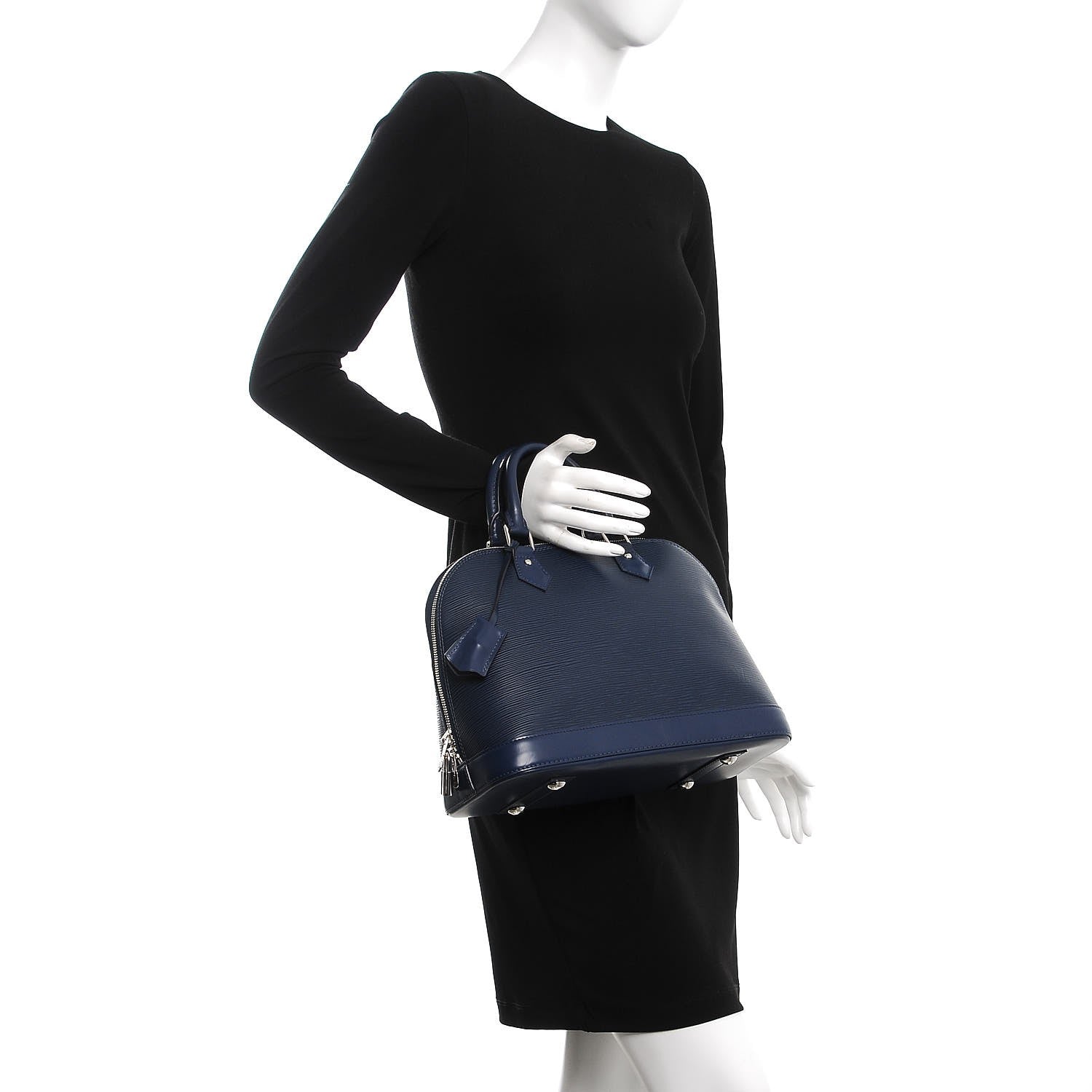 Louis Vuitton Epi Alma PM Indigo 2 of 8
