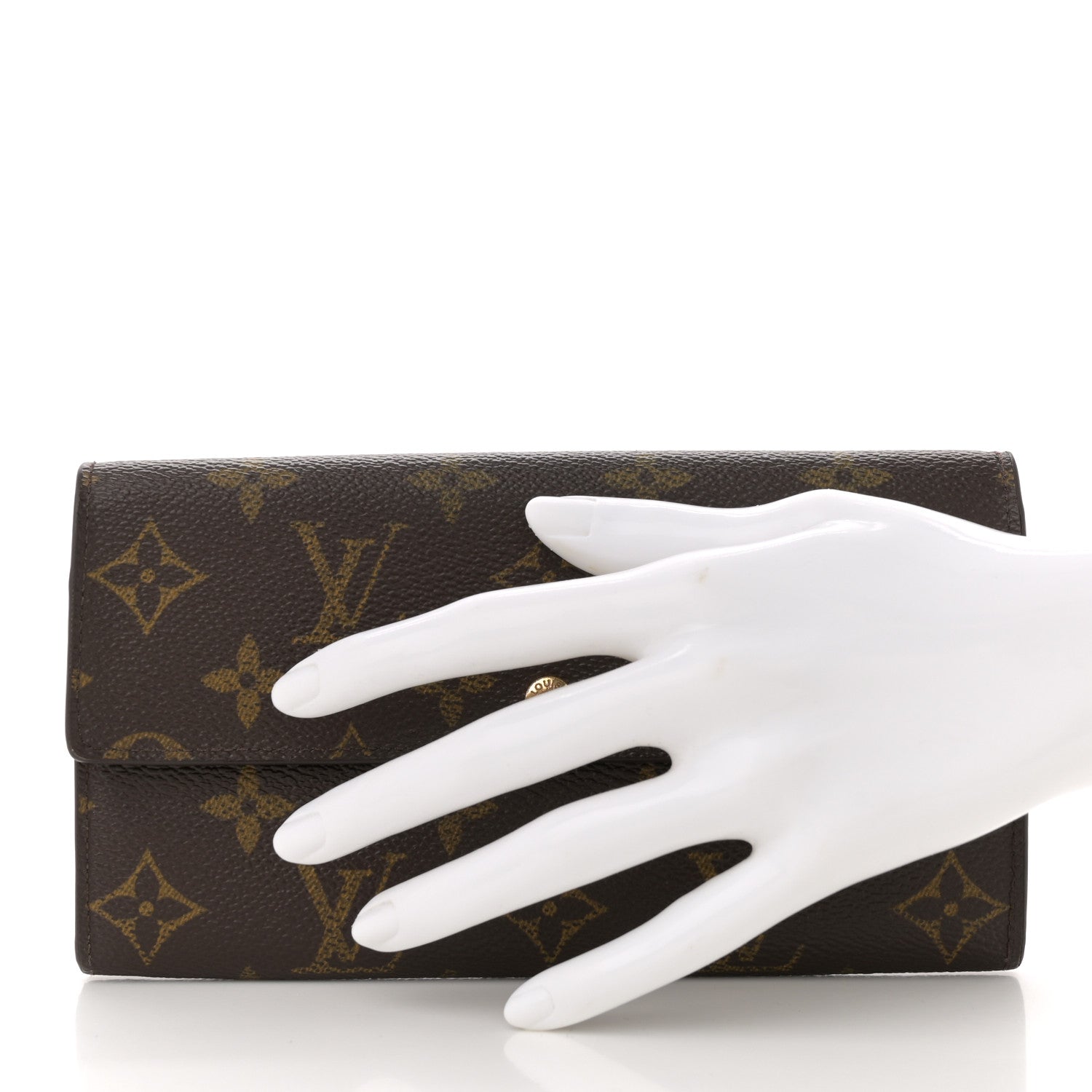 Louis Vuitton Monogram Sarah Wallet 2 of 6