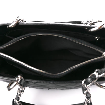Chanel Caviar Quilted Grand Shopping Tote GST Black 5 of 12