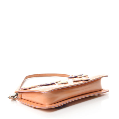 Louis Vuitton Vernis Lexington Fleurs Pochette Pink 4 of 11