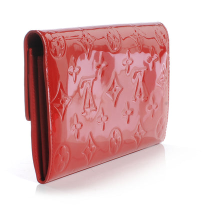 Louis Vuitton Vernis Sarah Wallet Pomme D'Amour 3 of 7