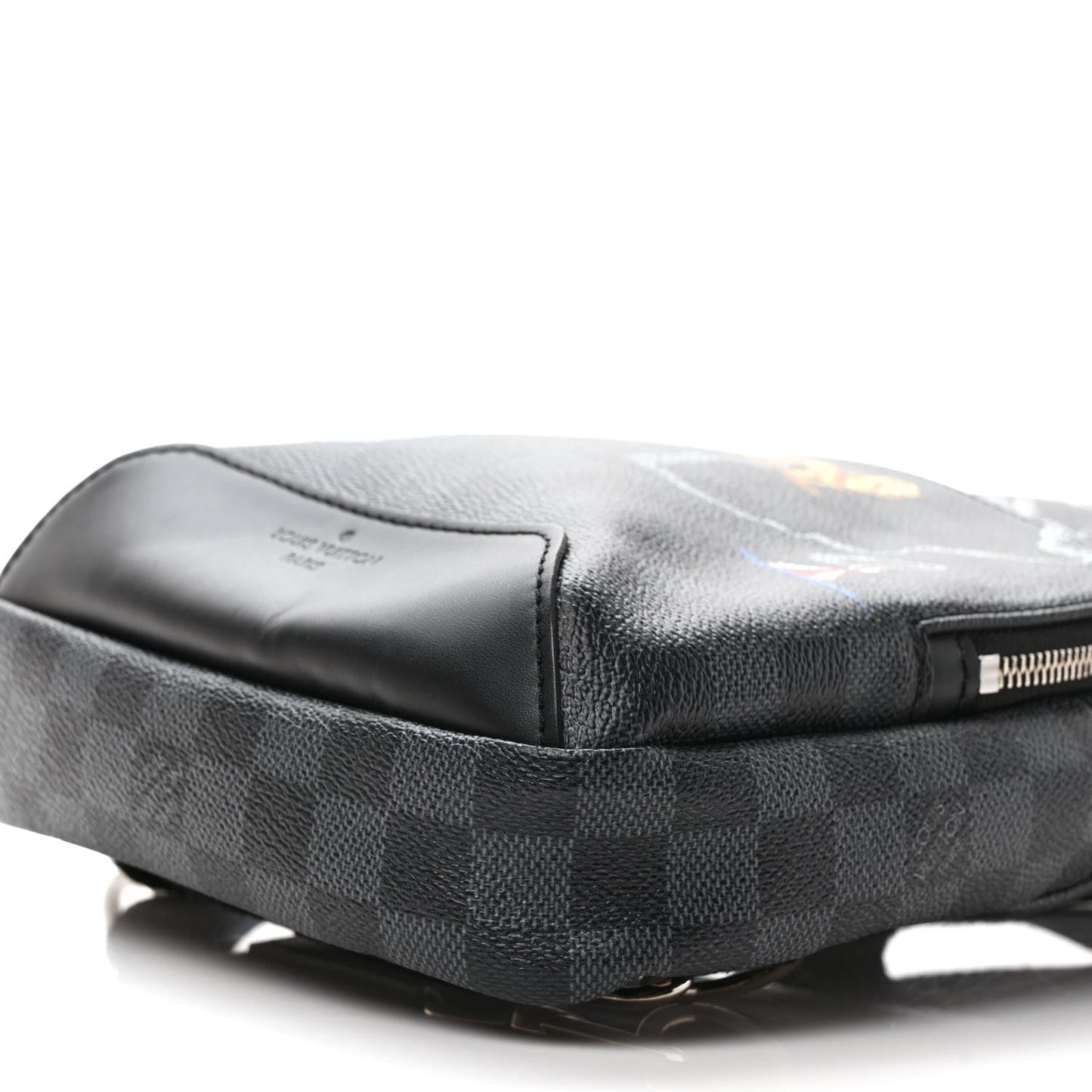 Damier Graphite World Map Avenue Sling Backpack