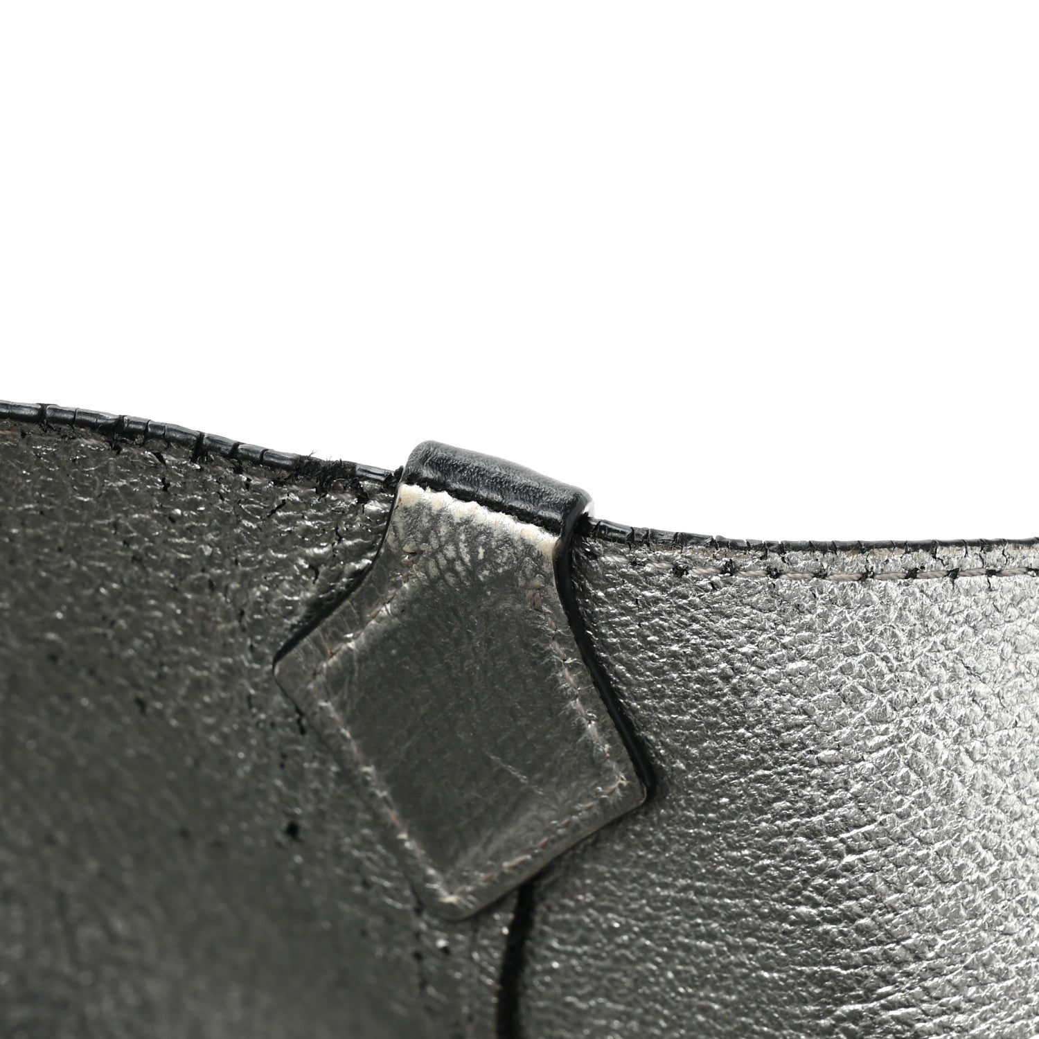 MCM Grained Calfskin Medium Yris Shopper Tote Black 27 of 34