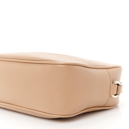 Gucci Pebbled Calfskin Small Soho Disco Bag Camelia 11 of 12