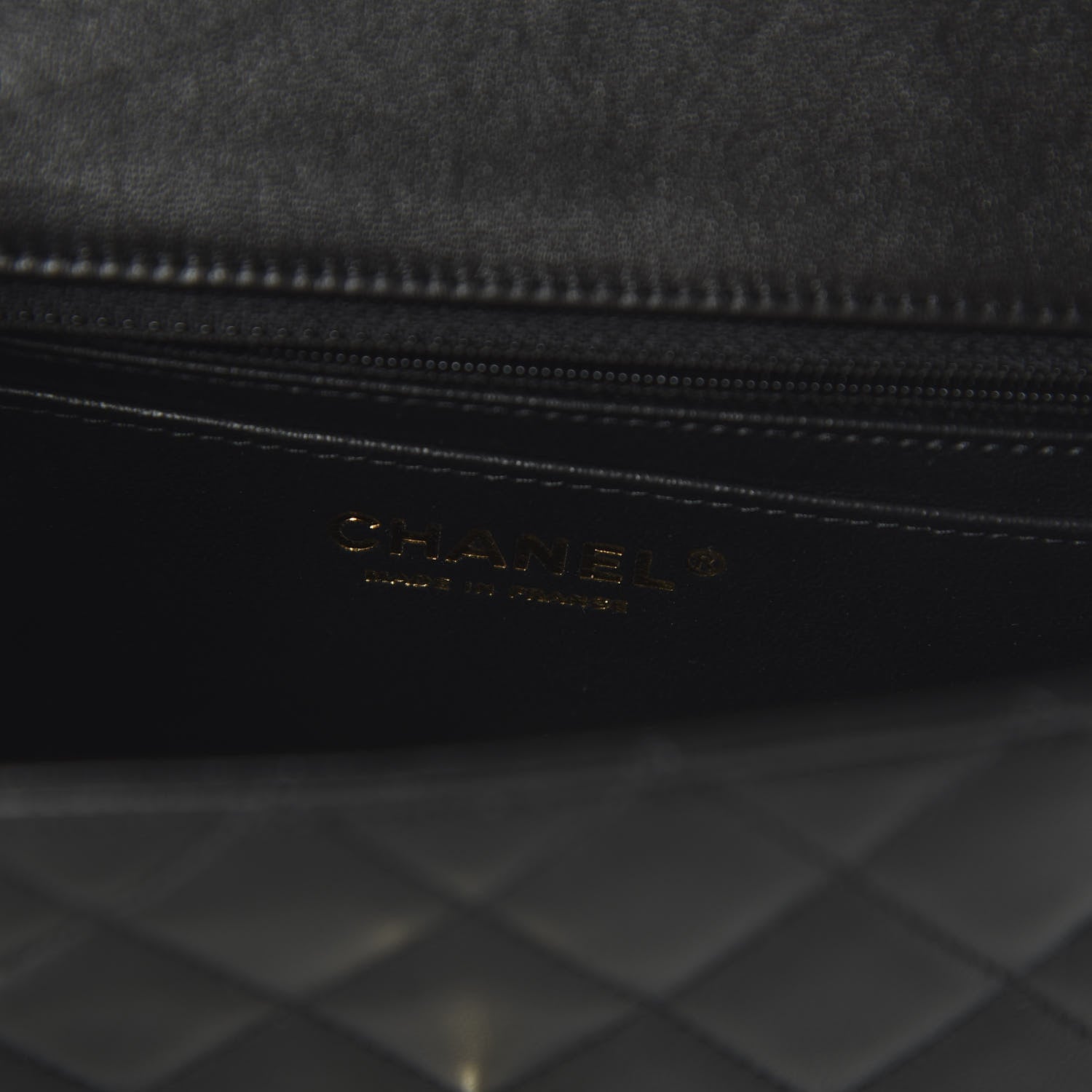 Chanel Lambskin Quilted Mini Rectangular Flap Black 8 of 11