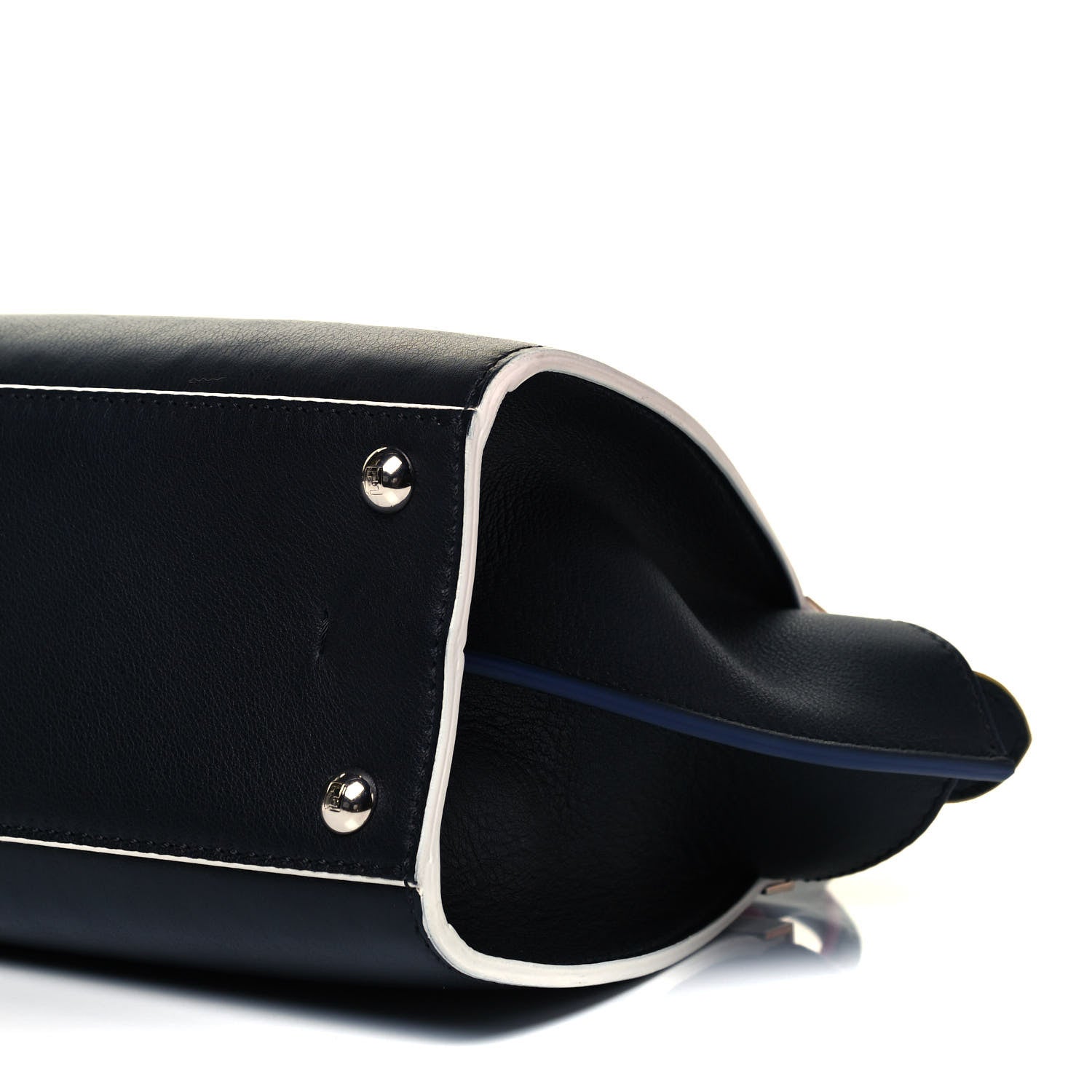 Fendi Vitello Dolce Mini 3Jours Tote Black 6 of 9
