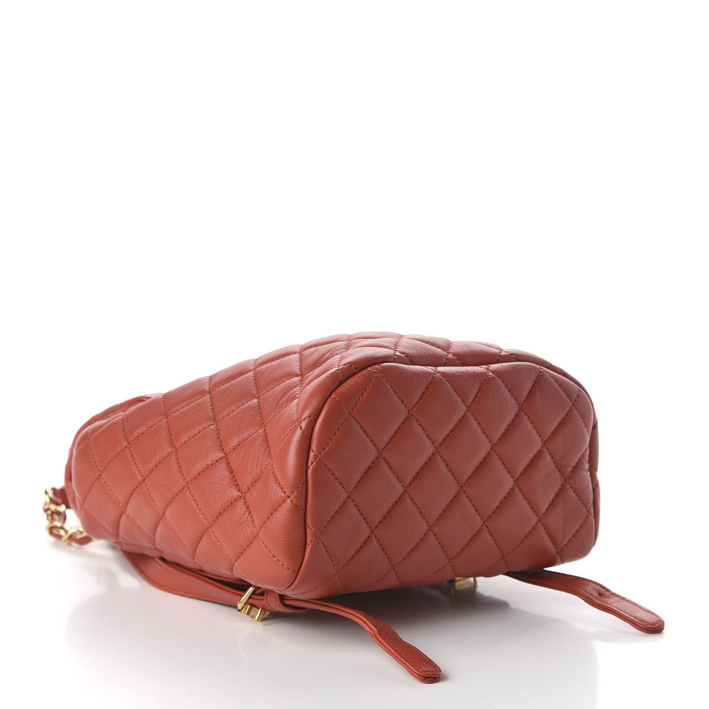 Calfskin Quilted Mini Urban Spirit Backpack Red