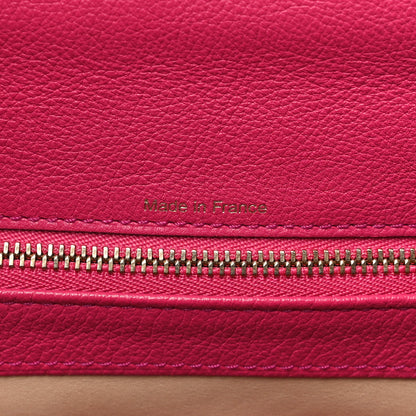 Delvaux Grained Calfskin GM Brillant Satchel Fuchsia 8 of 11
