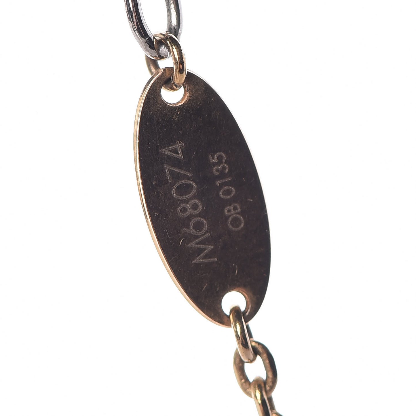 Logomania Necklace Silver Gold