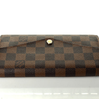 Louis Vuitton Damier Ebene Sarah Wallet NM 7 of 7