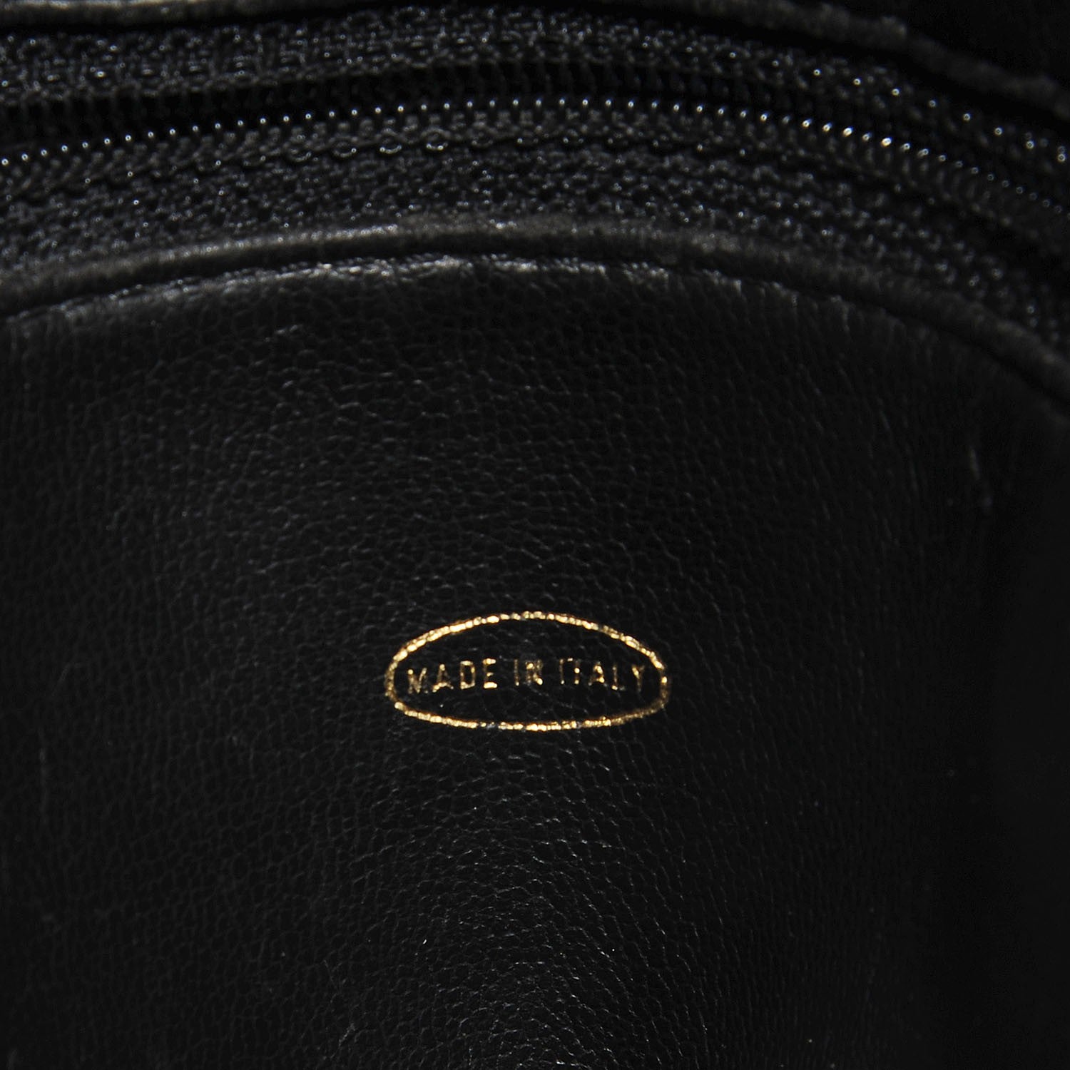 Chanel Lambskin Quilted Shoulder Bag Black 7 of 8