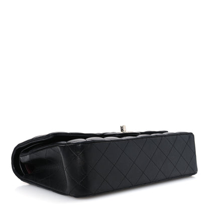 Chanel Lambskin Quilted Medium Double Flap Black Black 3 of 11