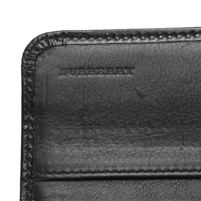 Burberry House Check Bridle Calfskin Penrose Continental Wallet Black 6 of 10