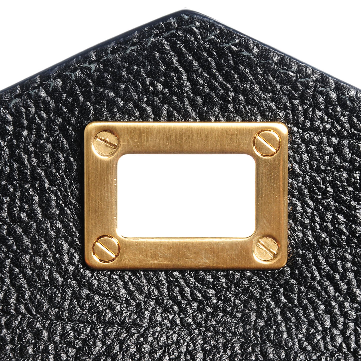 Leather Double Bag Black