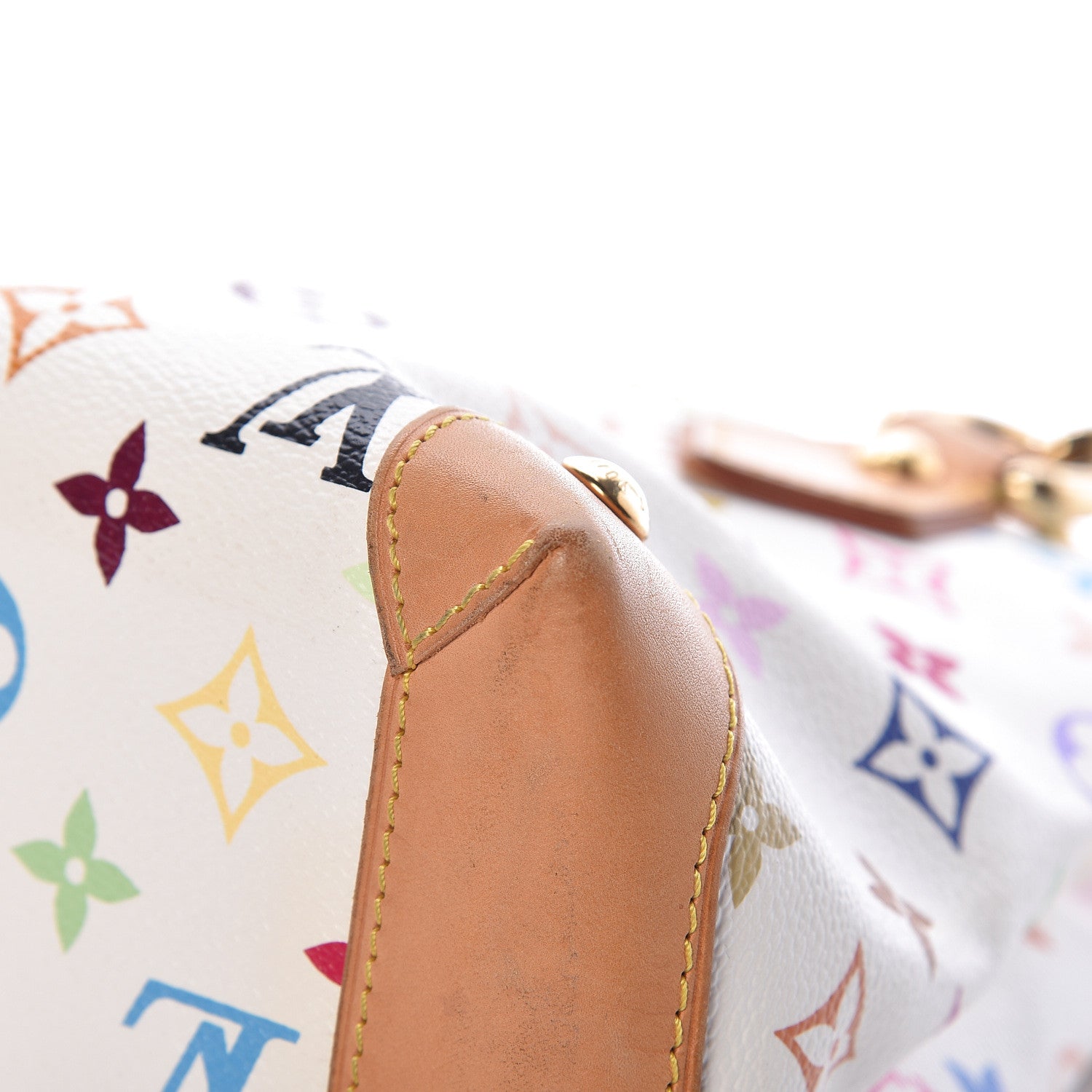 Louis Vuitton Monogram Multicolor Audra White 11 of 20