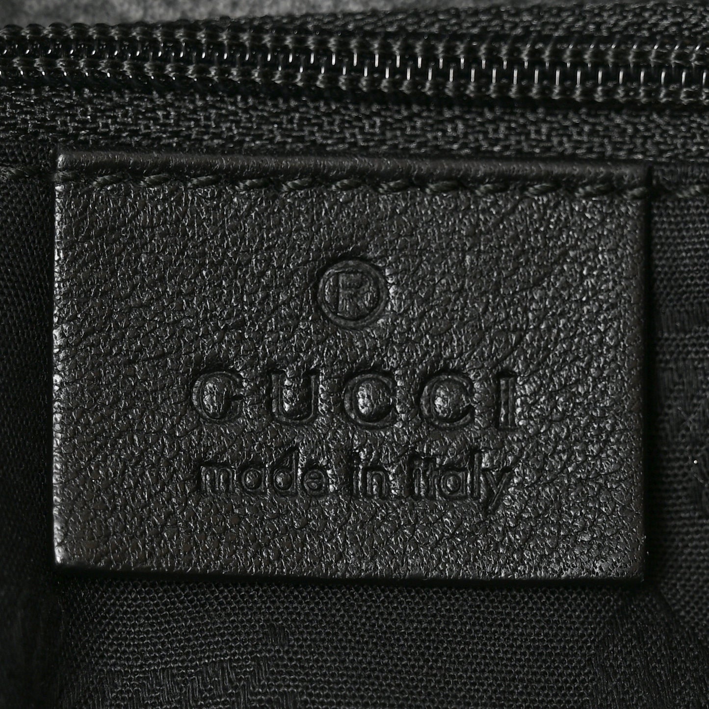 Guccissima Large New Ladies Web Hobo Black Black