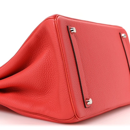 Hermes Togo BIRKIN 35 Rouge Pivoine 9 of 11