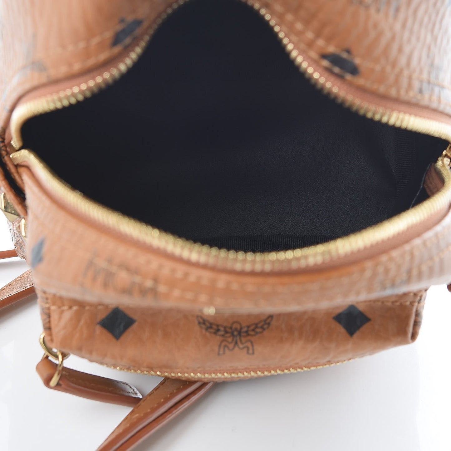 Visetos Side Stud X-Mini Stark Backpack Cognac