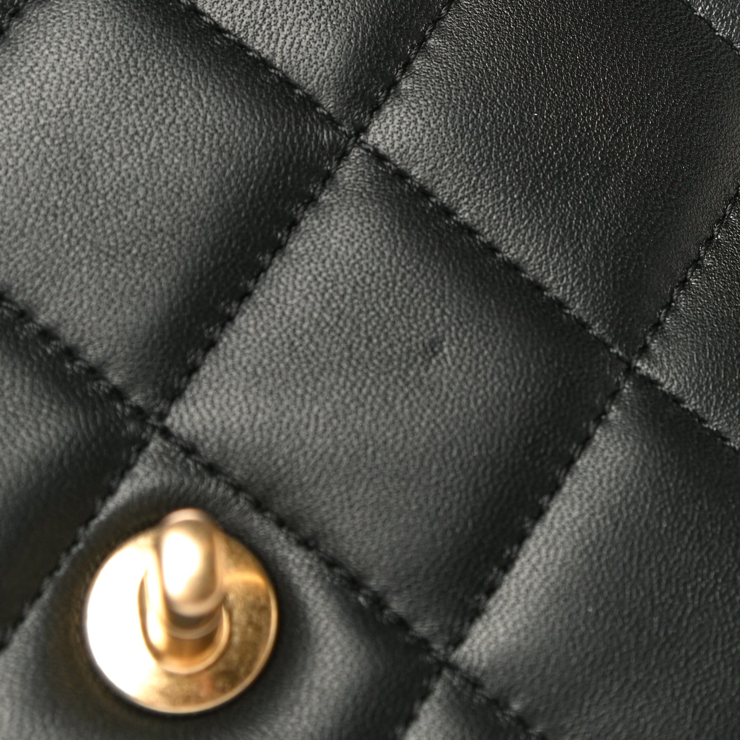 Lambskin Quilted Mini My Perfect Flap Black